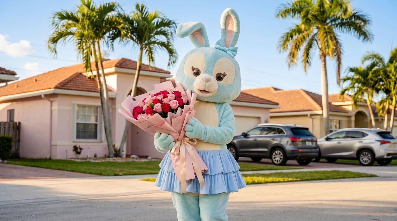 Flores con personajes en SWFL