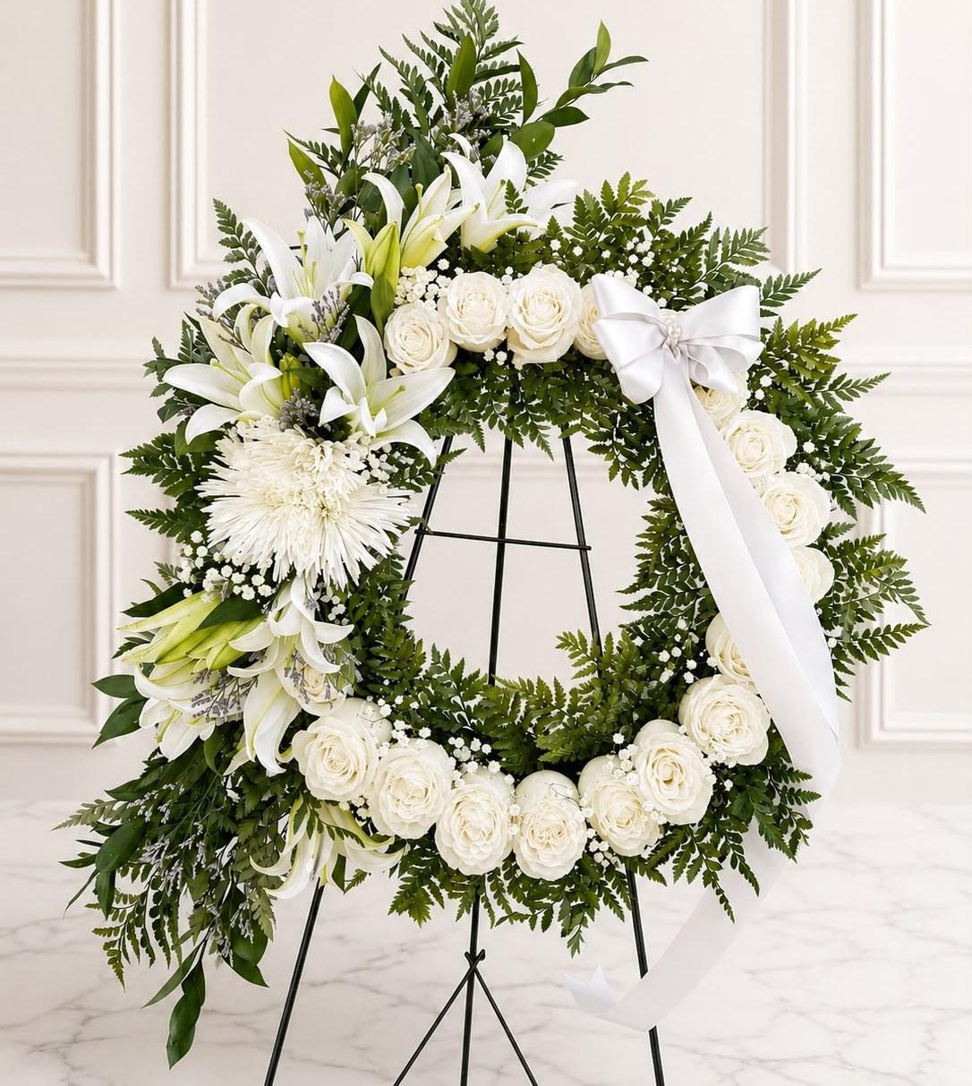 Standing wreaths